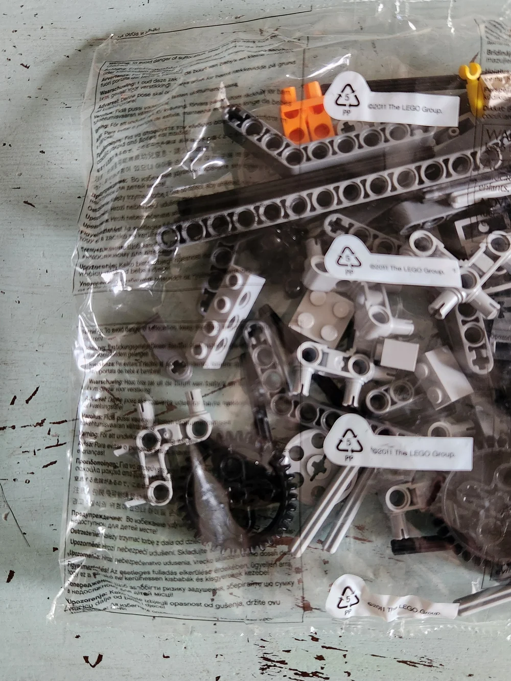 Lego Mindstorms Parts Bag